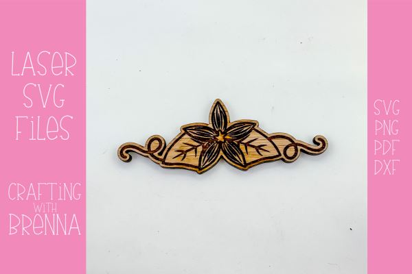 Pumpkin Blossom Leaves Laser SVG File SVG Crafting With Brenna 