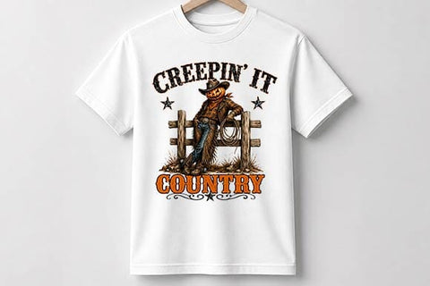 Pumpkin Cowboy Halloween PNG, Western Sublimation Design SVG BillahCrafts 