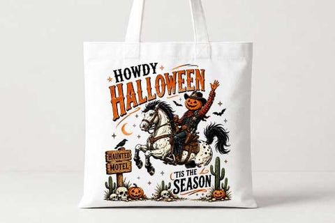 Pumpkin Cowboy PNG Howdy Halloween Digital Download SVG BillahCrafts 