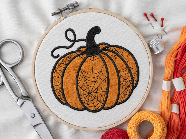 Pumpkin Embroidery Design Halloween Machine Embroidery File Embroidery/Applique DESIGNS DesignDestine 