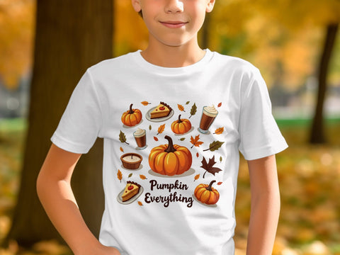 Pumpkin Everything Fall Sublimation PNG Sublimation Luvleigh Digitals 
