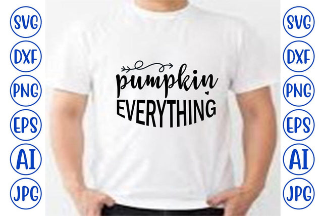 Pumpkin Everything SVG Cut File SVG Syaman 