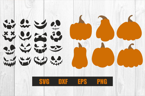 Pumpkin face custom svg, dxf, eps, png SVG dadan_pm 