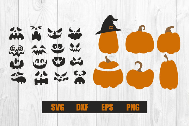 Pumpkin face custom svg, dxf, eps, png SVG dadan_pm 