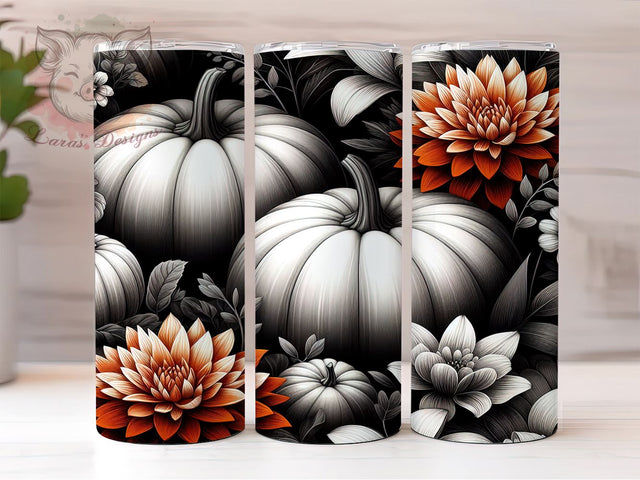 Pumpkin Fall Tumbler, Country Fall PNG, Autumn Drinkware, Fall Sublimation Design, Harvest Tumbler Wrap, Rustic Fall Decor, Seasonal Tumbler Gift Sublimation Lara' s Designs 