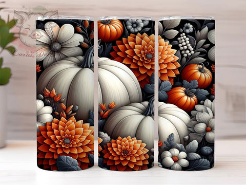 Pumpkin Fall Tumbler, Country Fall PNG, Autumn Drinkware, Fall Sublimation Design, Harvest Tumbler Wrap, Rustic Fall Decor, Seasonal Tumbler Gift Sublimation Lara' s Designs 