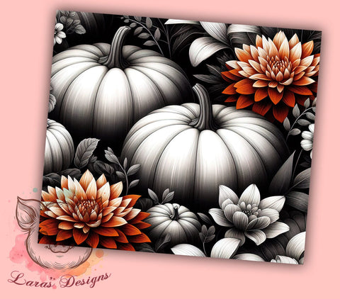 Pumpkin Fall Tumbler, Country Fall PNG, Autumn Drinkware, Fall Sublimation Design, Harvest Tumbler Wrap, Rustic Fall Decor, Seasonal Tumbler Gift Sublimation Lara' s Designs 