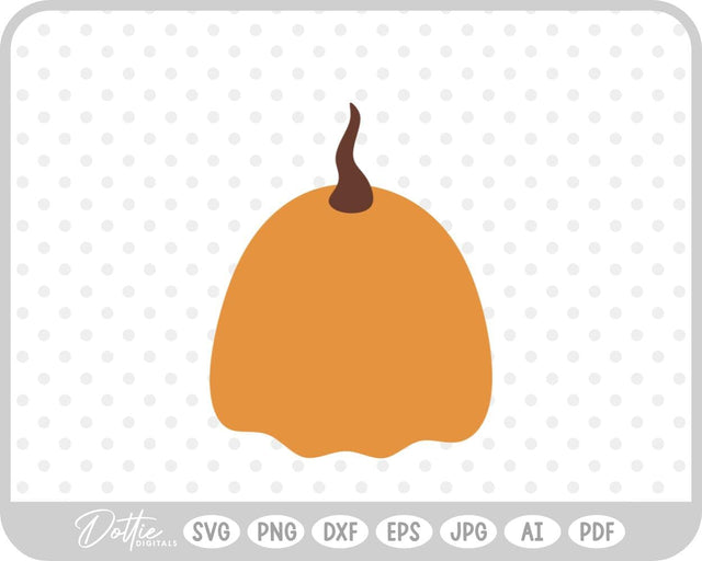Pumpkin Halloween Autumn Fall SVG DottieDigitals 