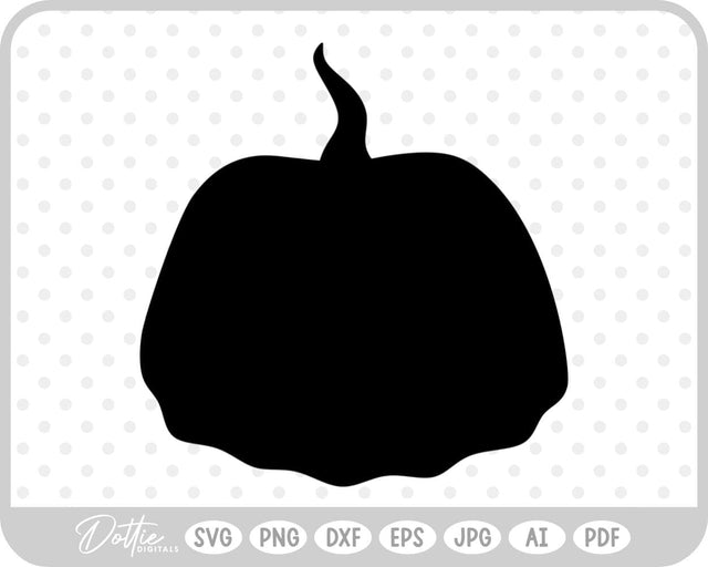 Pumpkin Halloween Autumn Fall SVG DottieDigitals 