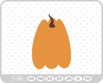 Pumpkin Halloween Autumn Fall SVG DottieDigitals 