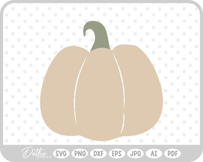 Pumpkin Halloween Autumn Fall SVG DottieDigitals 