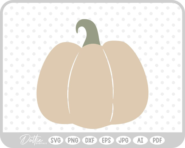 Pumpkin Halloween Autumn Fall SVG DottieDigitals 