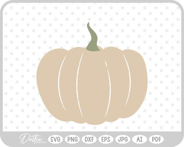 Pumpkin Halloween Autumn Fall SVG DottieDigitals 