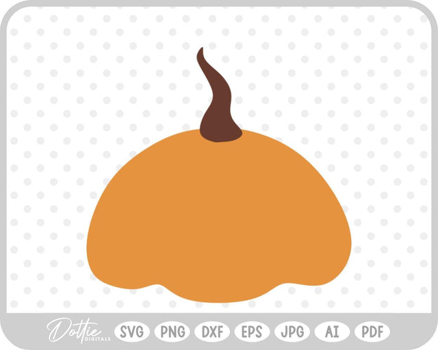 Pumpkin Halloween Autumn Fall SVG DottieDigitals 