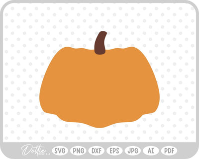 Pumpkin Halloween Autumn Fall SVG DottieDigitals 