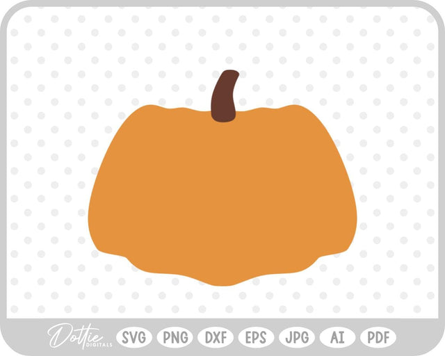 Pumpkin Halloween Autumn Fall SVG DottieDigitals 