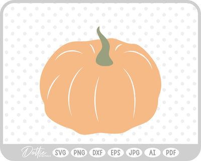 Pumpkin Halloween Autumn Fall SVG DottieDigitals 