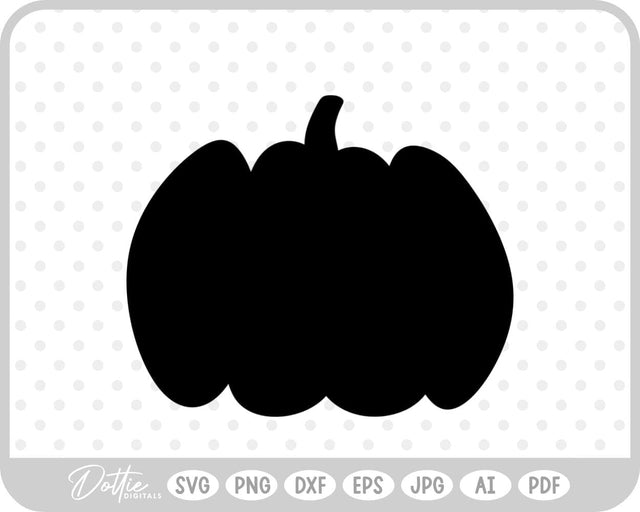 Pumpkin Halloween Autumn Fall SVG DottieDigitals 