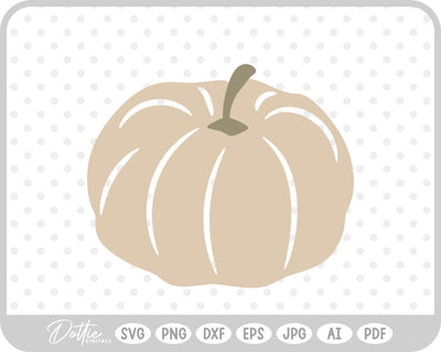 Pumpkin Halloween Autumn Fall SVG DottieDigitals 