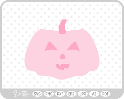 Pumpkin Jack o Lantern Halloween SVG DottieDigitals 