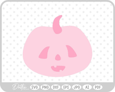 Pumpkin Jack o Lantern Halloween SVG DottieDigitals 