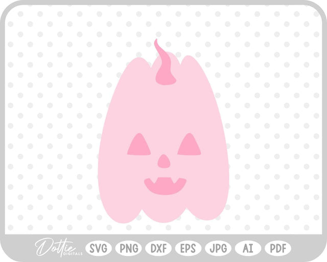 Pumpkin Jack o Lantern Halloween SVG DottieDigitals 