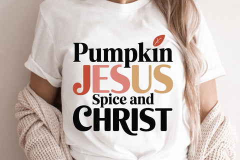 Pumpkin Jesus Spice And Christ SVG Angelina750 