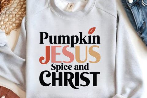 Pumpkin Jesus Spice And Christ SVG Angelina750 