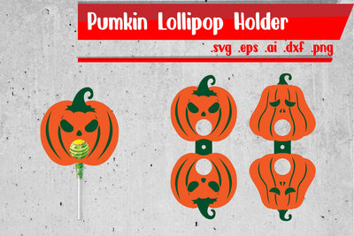 Pumpkin Lollipop Holders | Halloween Lollipop Holders 3D Paper zafrans studio 