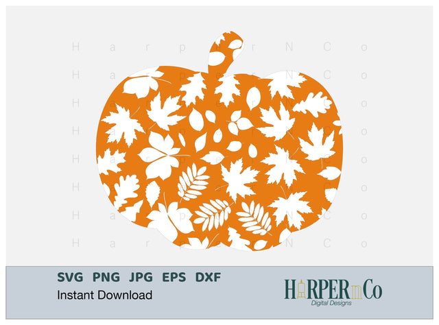 Pumpkin Orange SVG PNG Cut EPS File SVG HarperNCo 