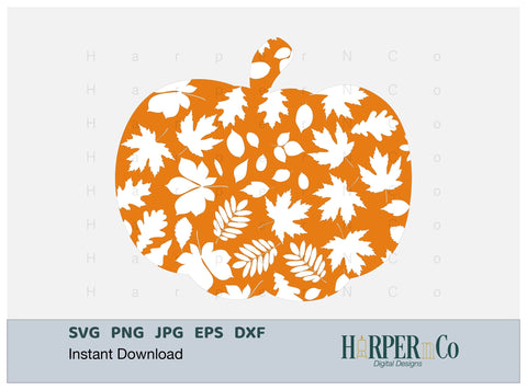 Pumpkin Orange SVG PNG Cut EPS File SVG HarperNCo 