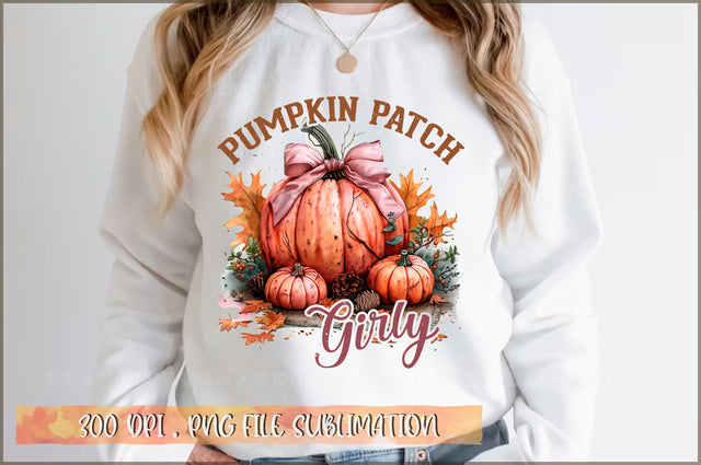 Pumpkin patch girly Sublimation Sublimation Shetara Begum 