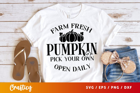 Pumpkin patch pick your own SVG Design SVG Designangry 