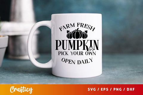 Pumpkin patch pick your own SVG Design SVG Designangry 