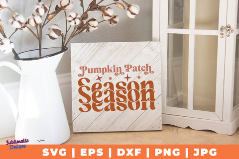 Pumpkin Patch Season | Fall T-Shirt SVG Desing | Fall SVG Design SVG Sublimatiz Designs 