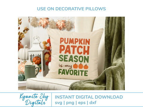Pumpkin Patch Season is My Favorite SVG fall quote SVG Kyanite Sky Digitals 