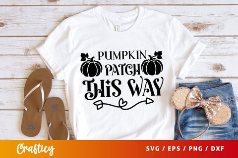 Pumpkin patch this way SVG Design SVG Designangry 
