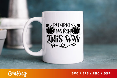 Pumpkin patch this way SVG Design SVG Designangry 