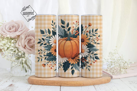 Pumpkin Patch Tumbler Wrap PNG Sublimation sassyprint 