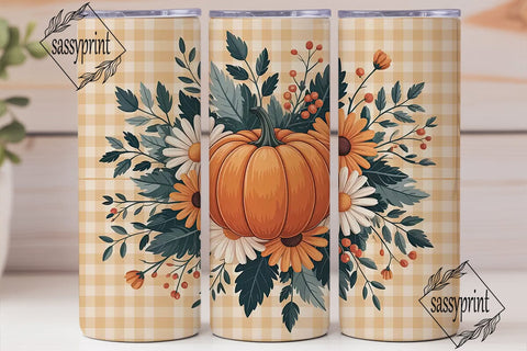 Pumpkin Patch Tumbler Wrap PNG Sublimation sassyprint 