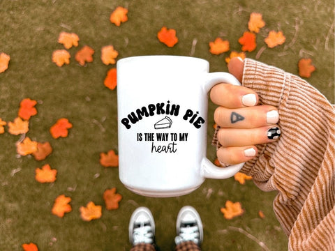 Pumpkin Pie Is The Way To My Heart Funny Thanksgiving SVG SVG So Fontsy Design Shop 