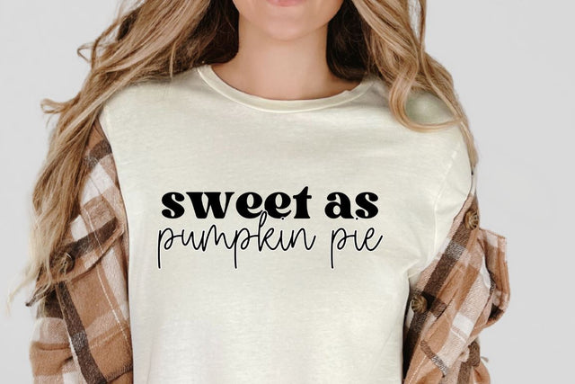 Pumpkin Pie Quote SVG for Thanksgiving SVG So Fontsy Design Shop 