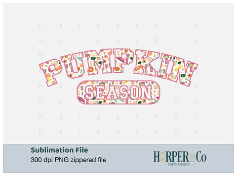 Pumpkin Season 1 SVG PNG Cut EPS File SVG HarperNCo 