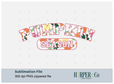 Pumpkin Season 3 SVG PNG Cut EPS File SVG HarperNCo 