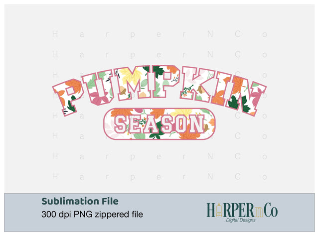 Pumpkin Season 3 SVG PNG Cut EPS File SVG HarperNCo 