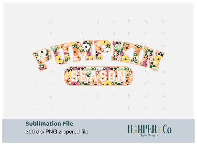 Pumpkin Season 4 SVG PNG Cut EPS File SVG HarperNCo 