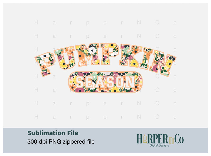 Pumpkin Season 4 SVG PNG Cut EPS File SVG HarperNCo 