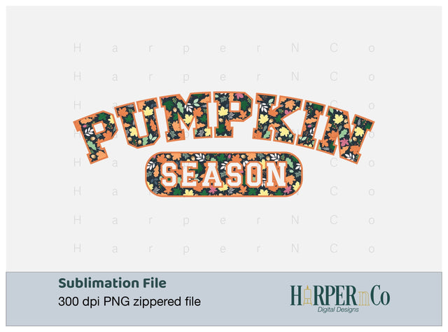 Pumpkin Season 5 SVG PNG Cut EPS File SVG HarperNCo 