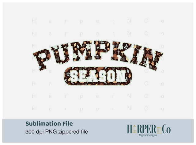 Pumpkin Season 6 SVG PNG Cut EPS File SVG HarperNCo 