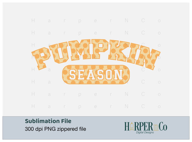 Pumpkin Season 7 SVG PNG Cut EPS File SVG HarperNCo 